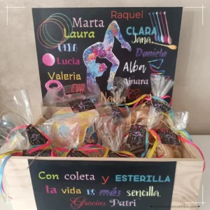 caja de dulces alumnos