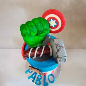 Comprar tarta para cumpleaños hulk niños en el bierzo