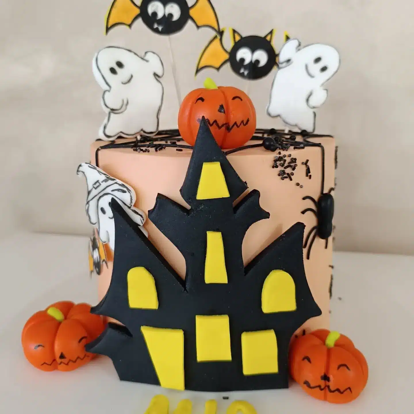 horneandorecuerdos halloween tartas fondant fantasmas