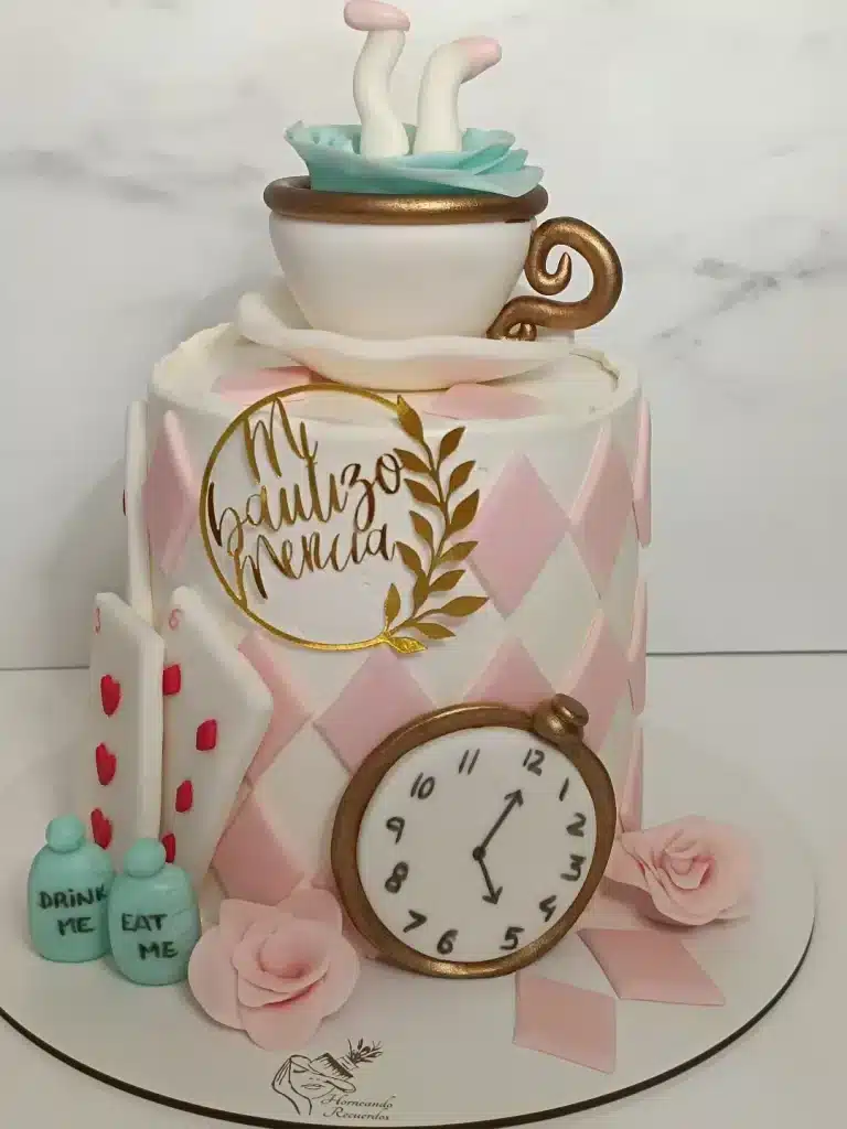 Tarta personalizada de reloj