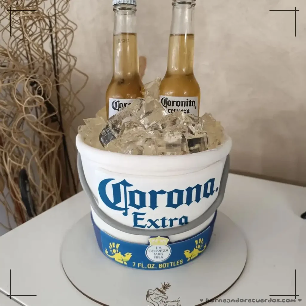 tarta fondant corona