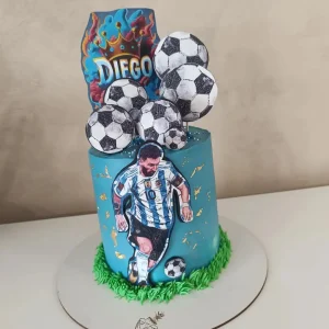 tarta-fondant-para-ponferrada-jugador-lionel-messi