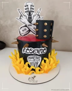 tarta heavy metal rosendo